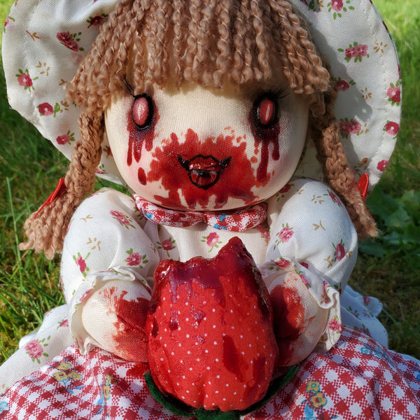 'STRAWBABY DEATHCAKE' MOVING MUSICAL DOLL