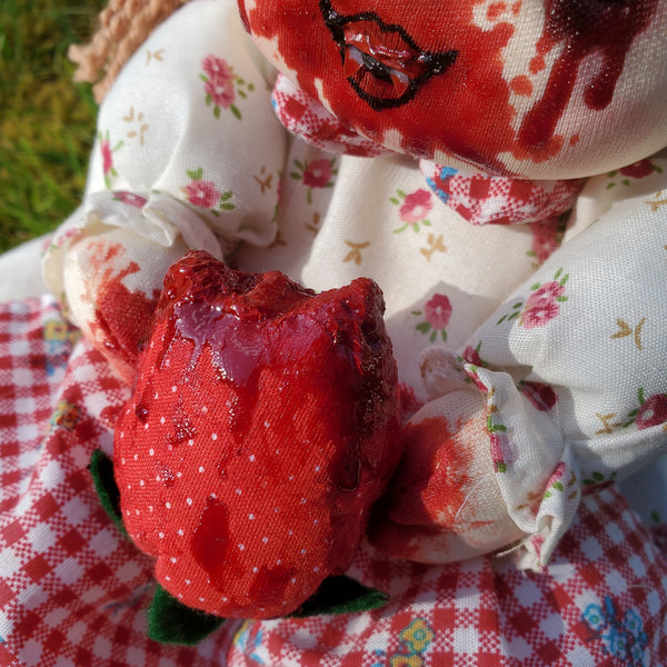 'STRAWBABY DEATHCAKE' MOVING MUSICAL DOLL