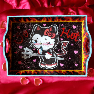 'NAUGHTY' HELLO KITTY TRAY