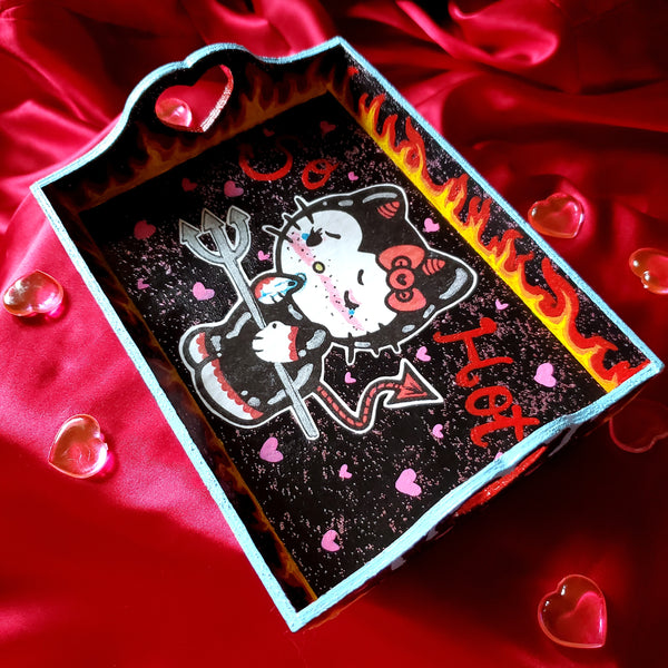 'NAUGHTY' HELLO KITTY TRAY