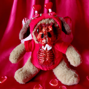 LUVBUG VDAY SKELETON PLUSH