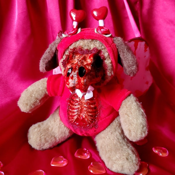 LUVBUG VDAY SKELETON PLUSH