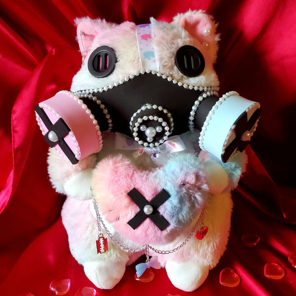 'PASTEL BIOHAZARD' BIG CAT PLUSH