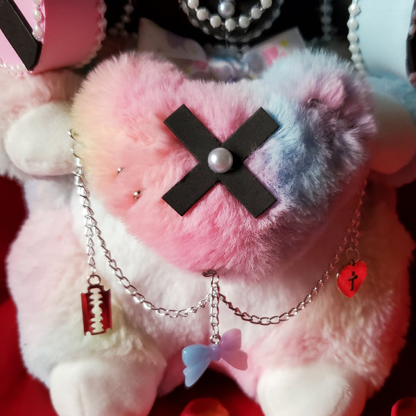'PASTEL BIOHAZARD' BIG CAT PLUSH