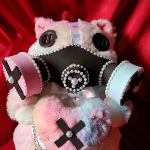 'PASTEL BIOHAZARD' BIG CAT PLUSH