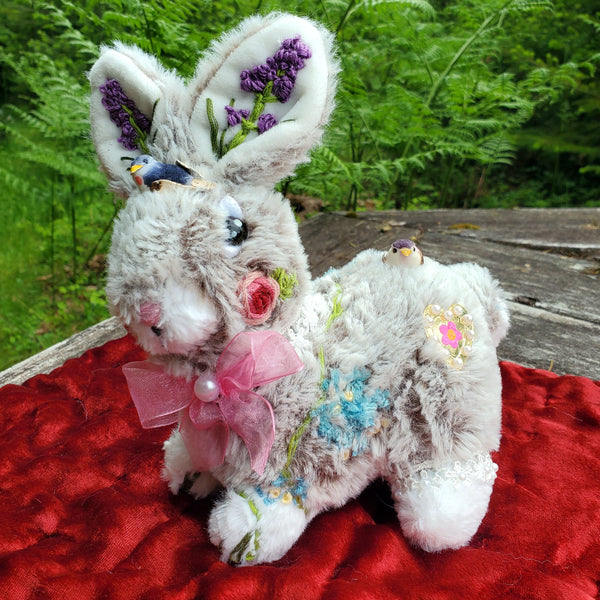 BOUQUET FLOWER BUNNY PLUSH