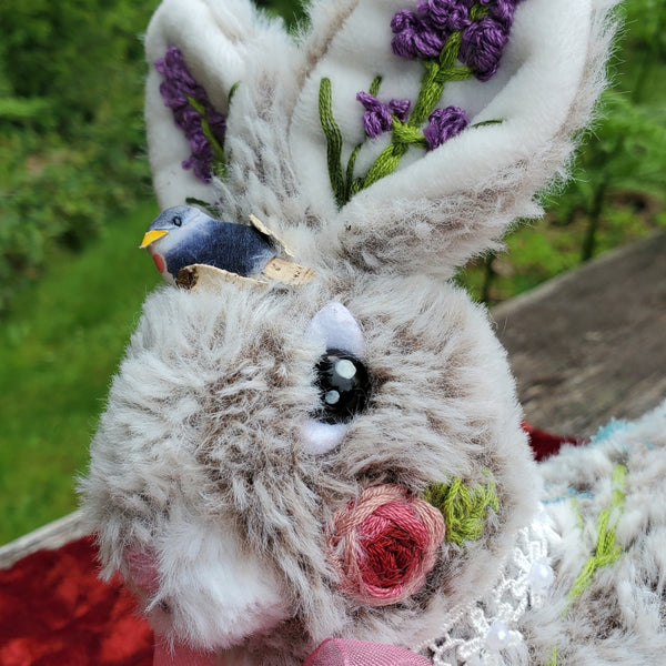 BOUQUET FLOWER BUNNY PLUSH