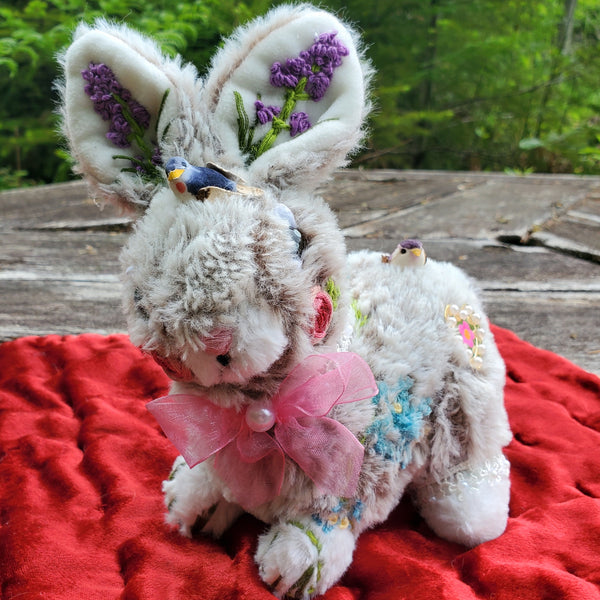 BOUQUET FLOWER BUNNY PLUSH