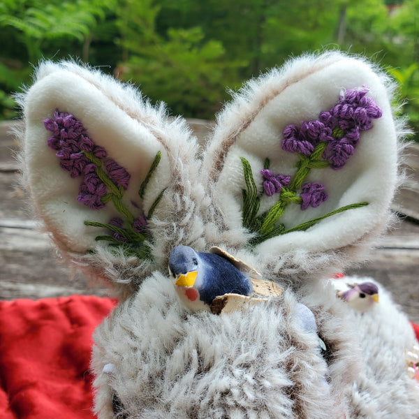 BOUQUET FLOWER BUNNY PLUSH