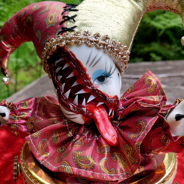 'FUNNY DEMONS' CLOWN MUSIC BOX