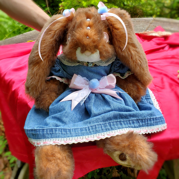 DEWY-EYED BUNNY PLUSH