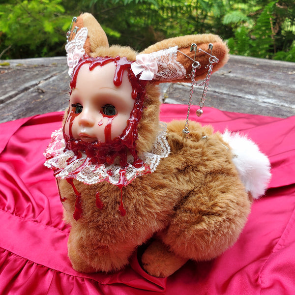'MIMI THE FACE-STEALER' BUNNY PLUSH