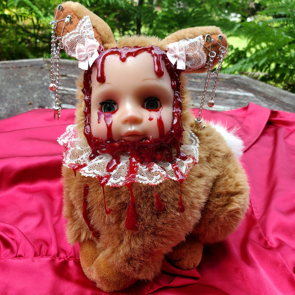 'MIMI THE FACE-STEALER' BUNNY PLUSH