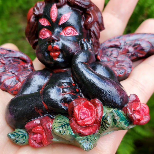 'SIMP IMP' DEMON CHERUB WALL DECOR