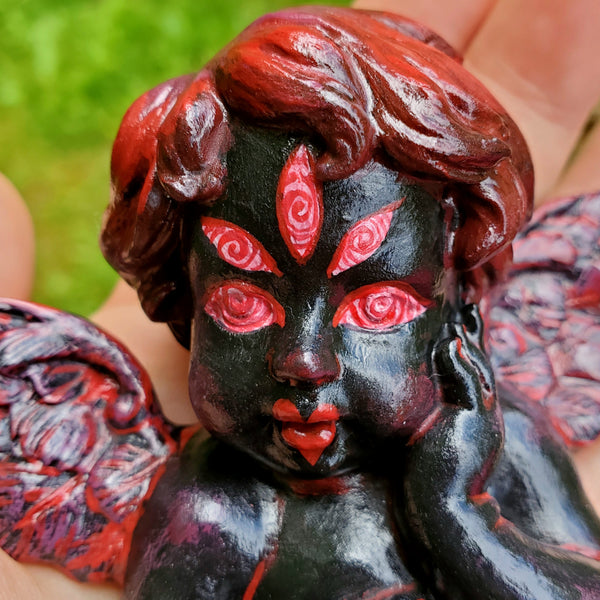 'SIMP IMP' DEMON CHERUB WALL DECOR