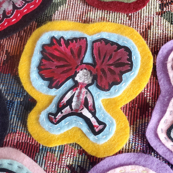 'CRAZY WENDY' SEW-ON PATCH