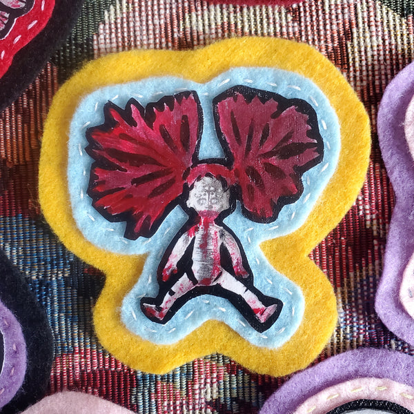 'CRAZY WENDY' SEW-ON PATCH