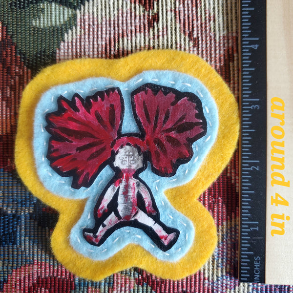 'CRAZY WENDY' SEW-ON PATCH