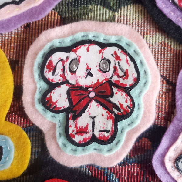 'HORROR BUNBUNS' SEW-ON PATCH