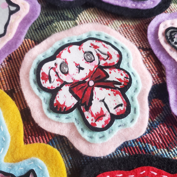 'HORROR BUNBUNS' SEW-ON PATCH