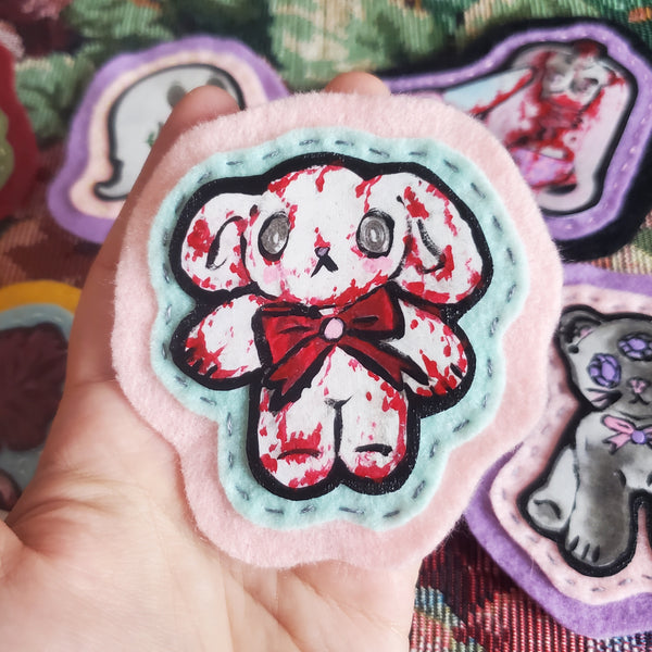 'HORROR BUNBUNS' SEW-ON PATCH