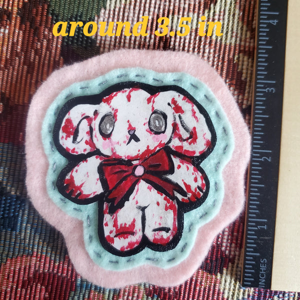 'HORROR BUNBUNS' SEW-ON PATCH