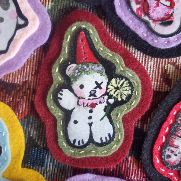 'GNOME TEDDY' SEW-ON PATCH