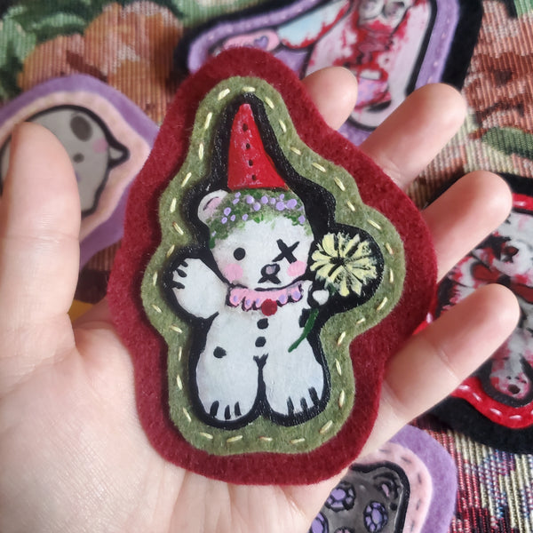 'GNOME TEDDY' SEW-ON PATCH