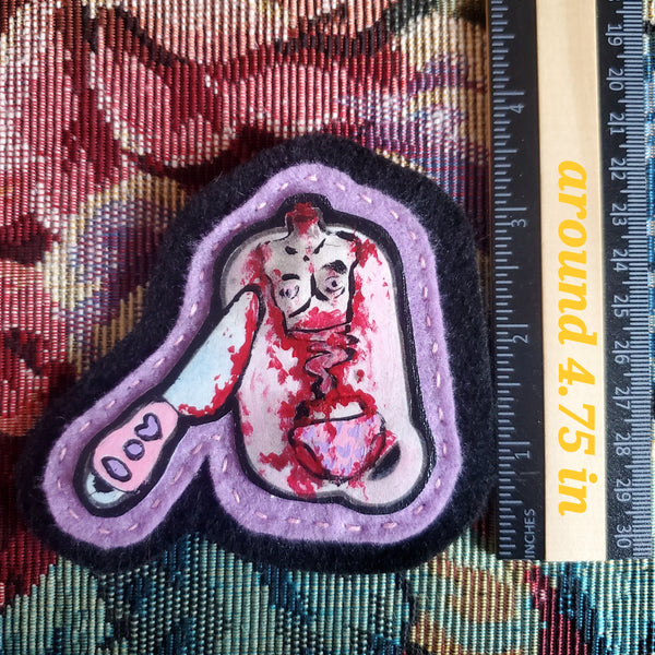 'BUTCHERED BARBIE' SEW-ON PATCH