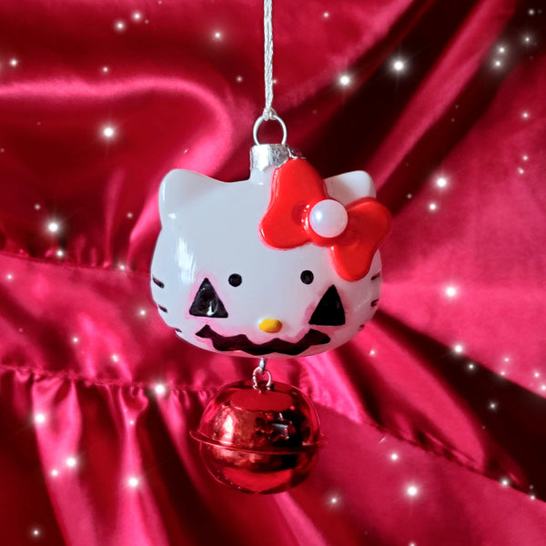 JACK-O-LANTERN HELLO KITTY ORNAMENT